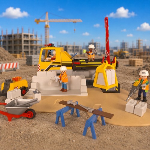 Playmobil 70742 baustelle - playmobil,