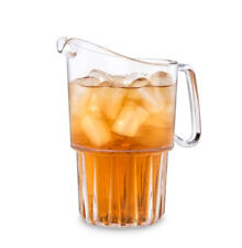 London Krug 1 .5 Liter Kunststoff Karaffe Pitcher Facetten glasklar TOP