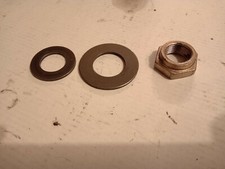 Kupplung Sicherungsmutter mit Anlaufscheibe  Kawasaki GPZ 500 S EX500A 