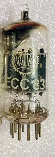 Vintage elektronenröhre - elektronenröhre, /