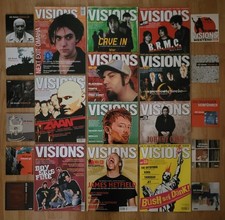 VISIONS 2003/11 Musikzeitschriften + allen Heft CD's/Sammlerzustand/Top Preis/