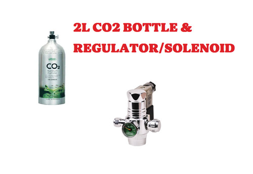 Aluminium co2 zylinder liter - aluminium, 2