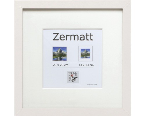 Objektrahmen zermatt weiß - objektrahmen,