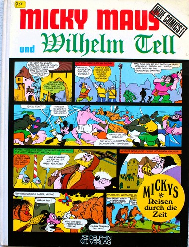Comic mickys reisen - reisen, durch
