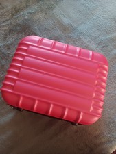 Beautycase Kosmetikkoffer Schminkkoffer Rosa Top Zustand 