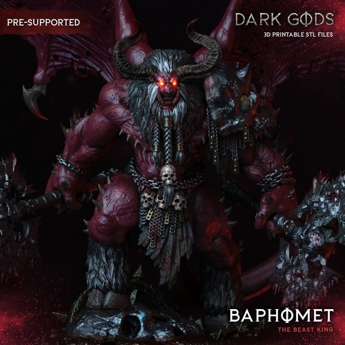 Baphomet dark gods chaos - baphomet,