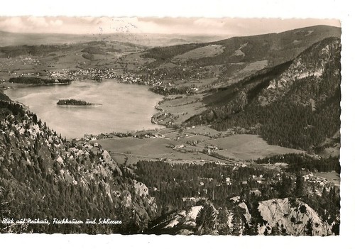 Schliersee blick auf - ak,