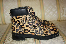 Topshop Damen Boots Leopard Echtleder Gr. 40 neuwertig !!!