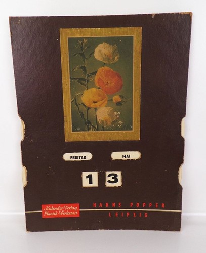 Drehkalender hanns popper - hanns,
