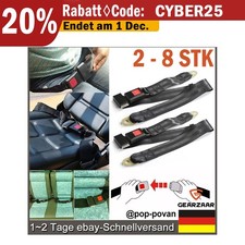 2 Punkt Sicherheitsgurt Beckengurt Sitzgurt Statik Stapler Bus LKW PKW Universal