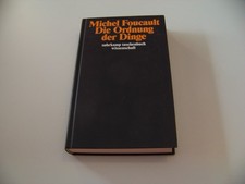 Michel Foucault Die Ordnung der Dinge gebunden Jubiläumsausgabe +++ TOP!!!