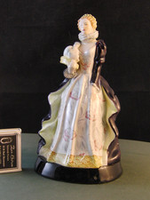 Keramik Figurine Goldscheider Myott & son Staffordshire Elizabeth 1 Craquelee