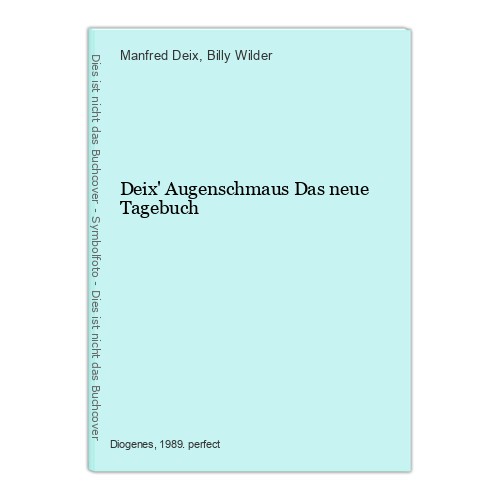 Deix augenschmaus das neue - deix',