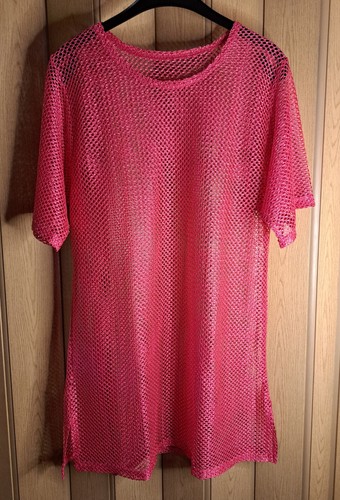 Kleid shirt strand - strand, netzoptik