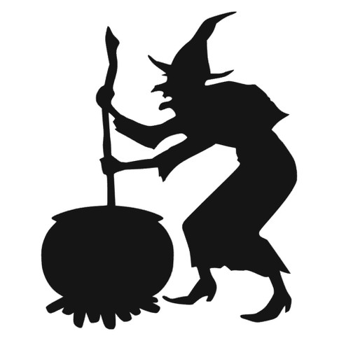 Hexe kochend helloween - hexe,