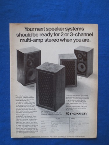 Pioneer a700 a500 - pioneer, cs-a500