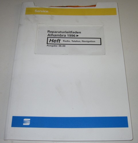 Werkstatthandbuch seat - werkstatthandbuch,
