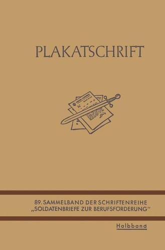 Plakatschrift buch - buch, |
