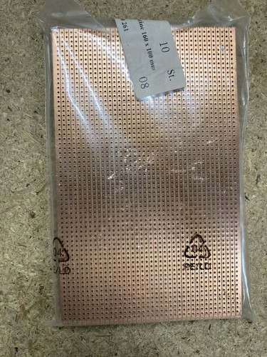 Streifenrasterplatine 160x100