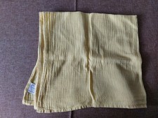 1 x MOLTON TUCH    Spuck Tuch  in gelb