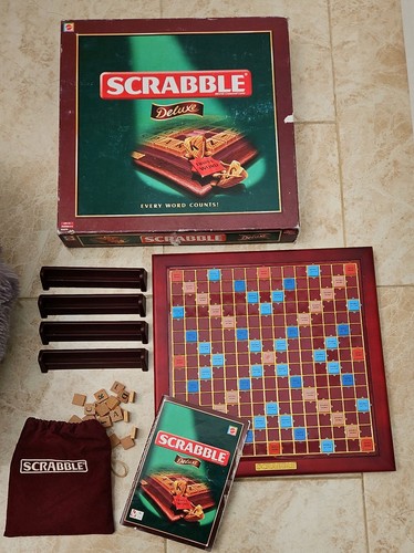 Vintage scrabble deluxe - vintage,