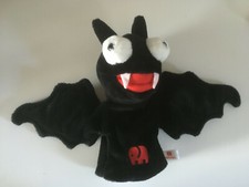  Elefanten Schuhe Fledermaus Vampir Handpuppe Plüschtier Stofftier Vintage rar