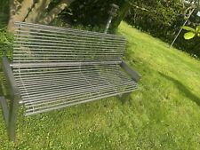 Edelstahl zweisitz-Bank