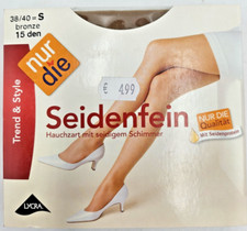 nur die, Seidenfein Gr. 38/40 bronze 15 den