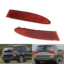 2x Rot Rückstrahler Reflektor