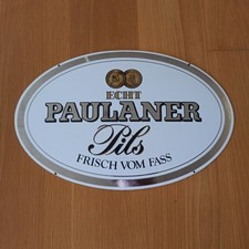 Paulaner Pils München Emailschild von Boos & Hahn