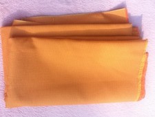 Karostoff Nähen Basteln orange-kariert 1,46 x 1,42 m Jacken-Stoff Dirndl-Schürze