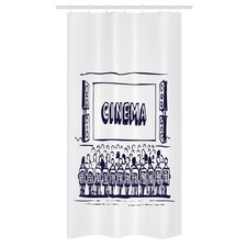 Kino Schmaler Duschvorhang