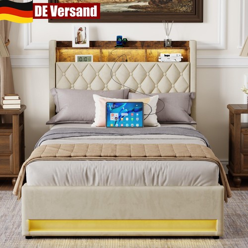 Boxspringbett 140x190cm mit