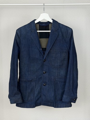 Men burberry brit blue raw - men's,