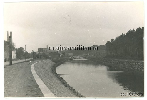 Orig foto gesprengte brücke - foto,