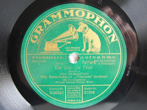 78rpm billy bartholomew - 78rpm, bartholomew's