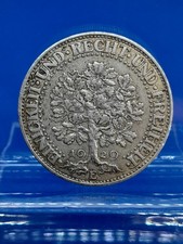 5 Reichsmark EICHBAUM 1929 E Weimarer Republik Silber J. 331 Sehr Selten!