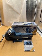 Heuer Schraubstock 120 mm + Wechselbacken, Amboss, Spannweite 150 mm, Werkbank