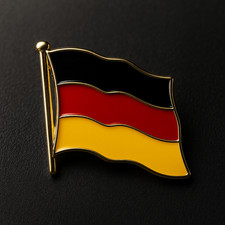 Deutschland Flagge Pin Anstecknadel Emaille 🇩🇪 Germany Anstecker
