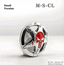 3D Totenkopf Skull KFZ Metall