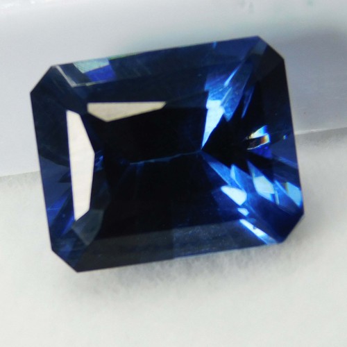 Natürlicher blauer saphir - natürlicher,