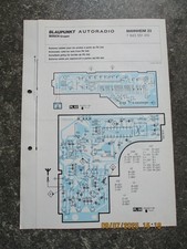 BLAUPUNKT - Autoradio  Mannheim  23  Geräte ab  FD 345    Schaltbild