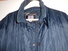 Herren Steppjacke in Gr. 54 leicht, bequem LAKE LINE British Classic dunkelblau