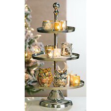 Etagere mit 3 Etagen Aluminium