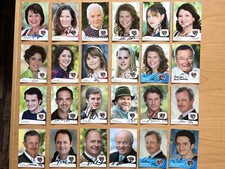 #77# AK BR3 Dahoam is Dahoam 24 Autogrammkarten original signiert DIETEL EILERS