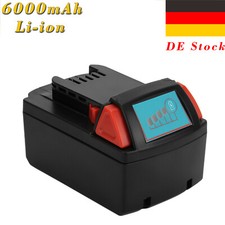 2X 18V 6Ah Li-ion Akku für Milwaukee M18 48-11-1828 48-11-1840 M18XC C18B M18B2