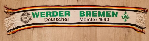 Werder bremen schal - schal,, retro