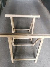  Klappbock Holz, 2 neue Holzböcke, Stützbock, Arbeitsbock, Schreinerbock