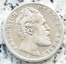 2 Mark 1876 A Anhalt Friedrich