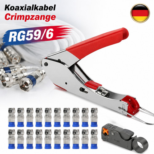 Kompressionszange koaxialkabel - kompressionszange,